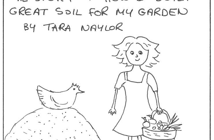 How to build organic garden soil