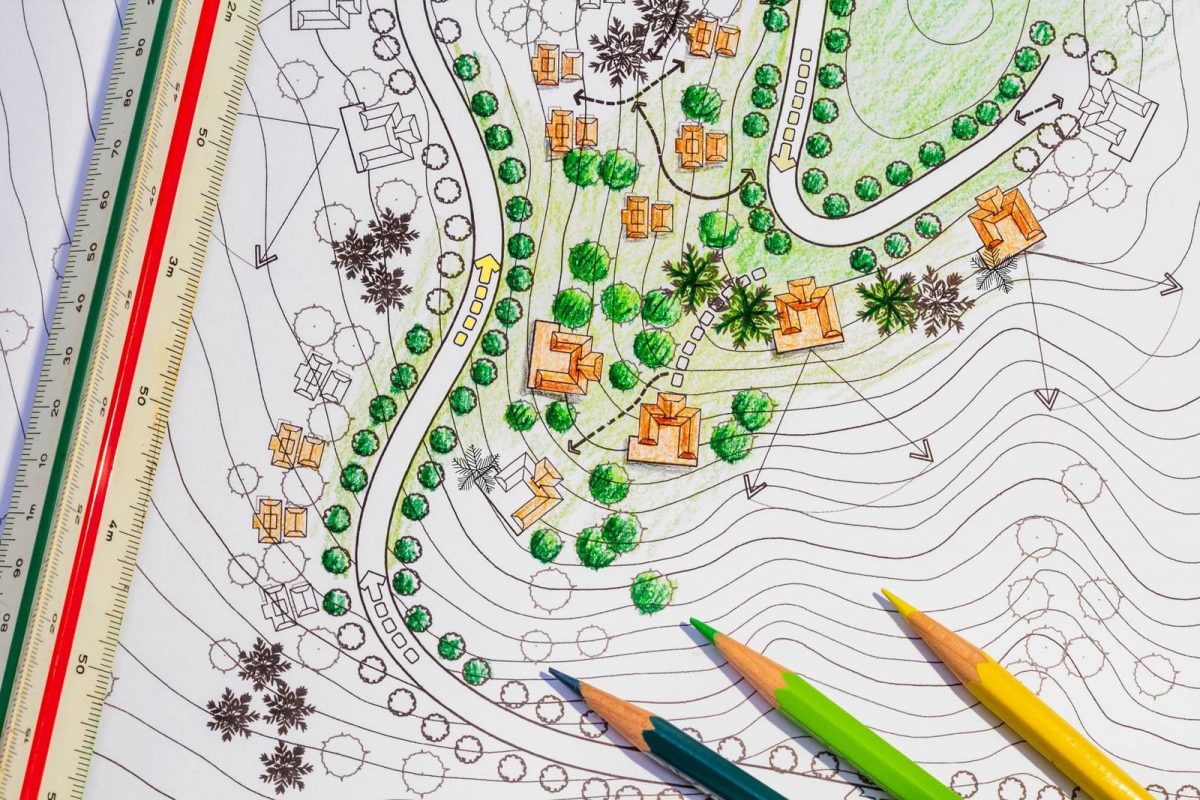 Learn Permaculture for Free cities 35422626 landscape architect designing on site analysis plan