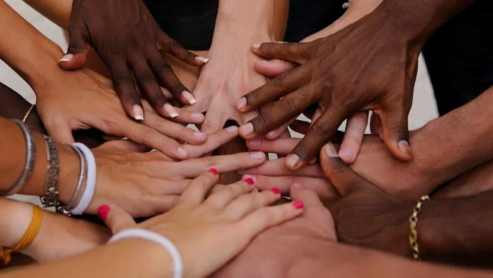 online permaculture design course diverse hands