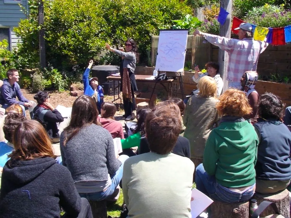 online permaculture design course heather jo flores teaching
